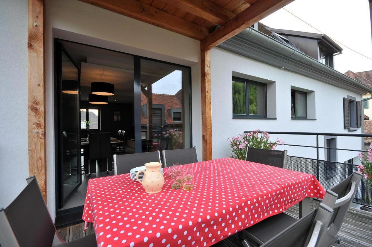 Gites Les Terrasses Du Wineck Katzenthal Bagian luar foto