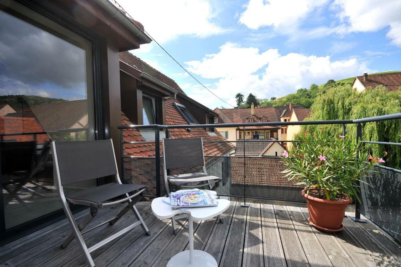 Gites Les Terrasses Du Wineck Katzenthal Bagian luar foto
